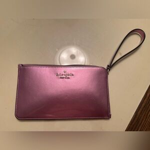 Kate Spade Light Pink Zip Wallet wristlet